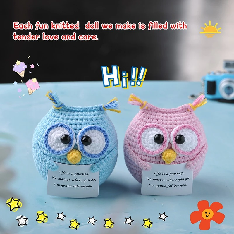 Crocheted Owl Plush suppliers